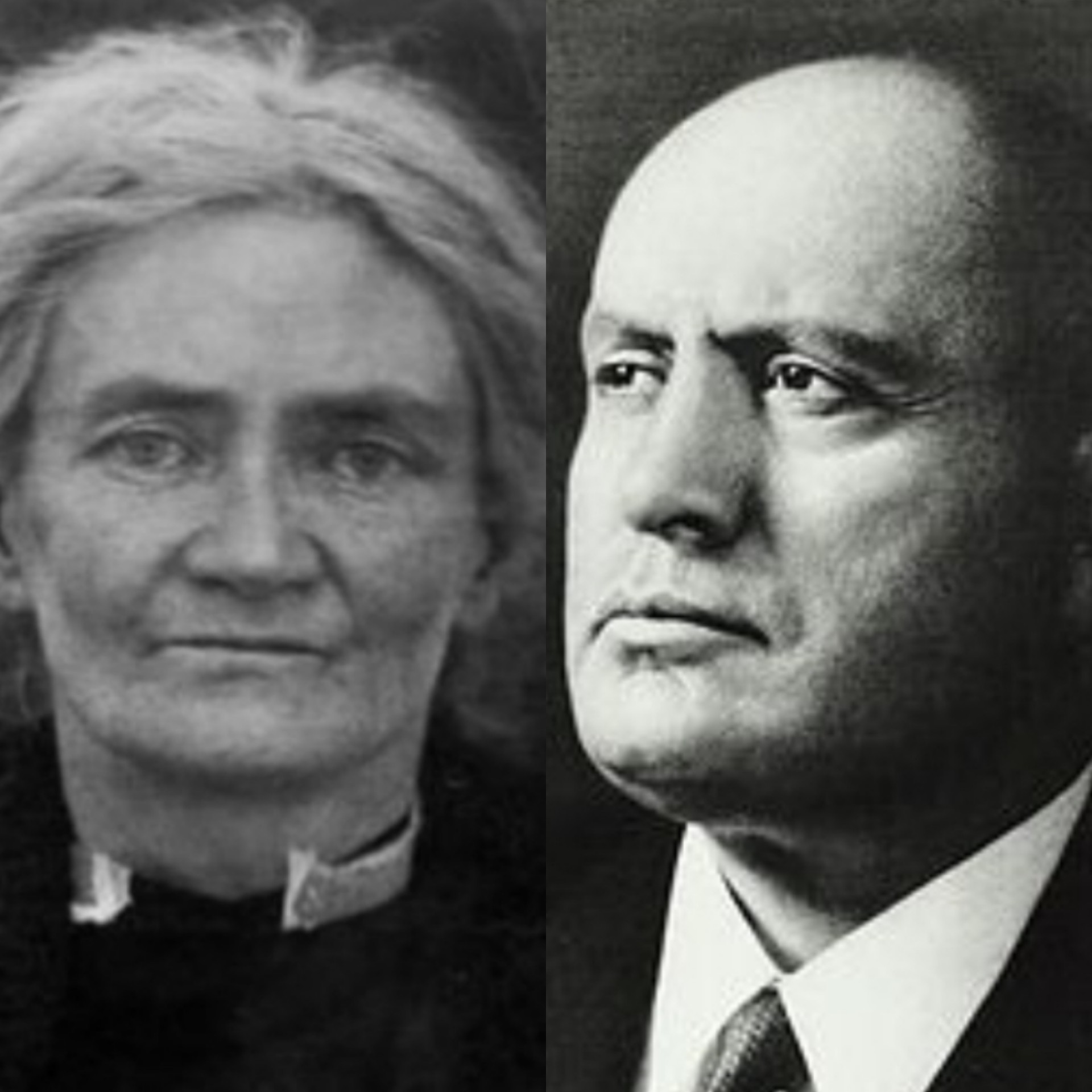 فيوليت غيبسون  وموسوليني 