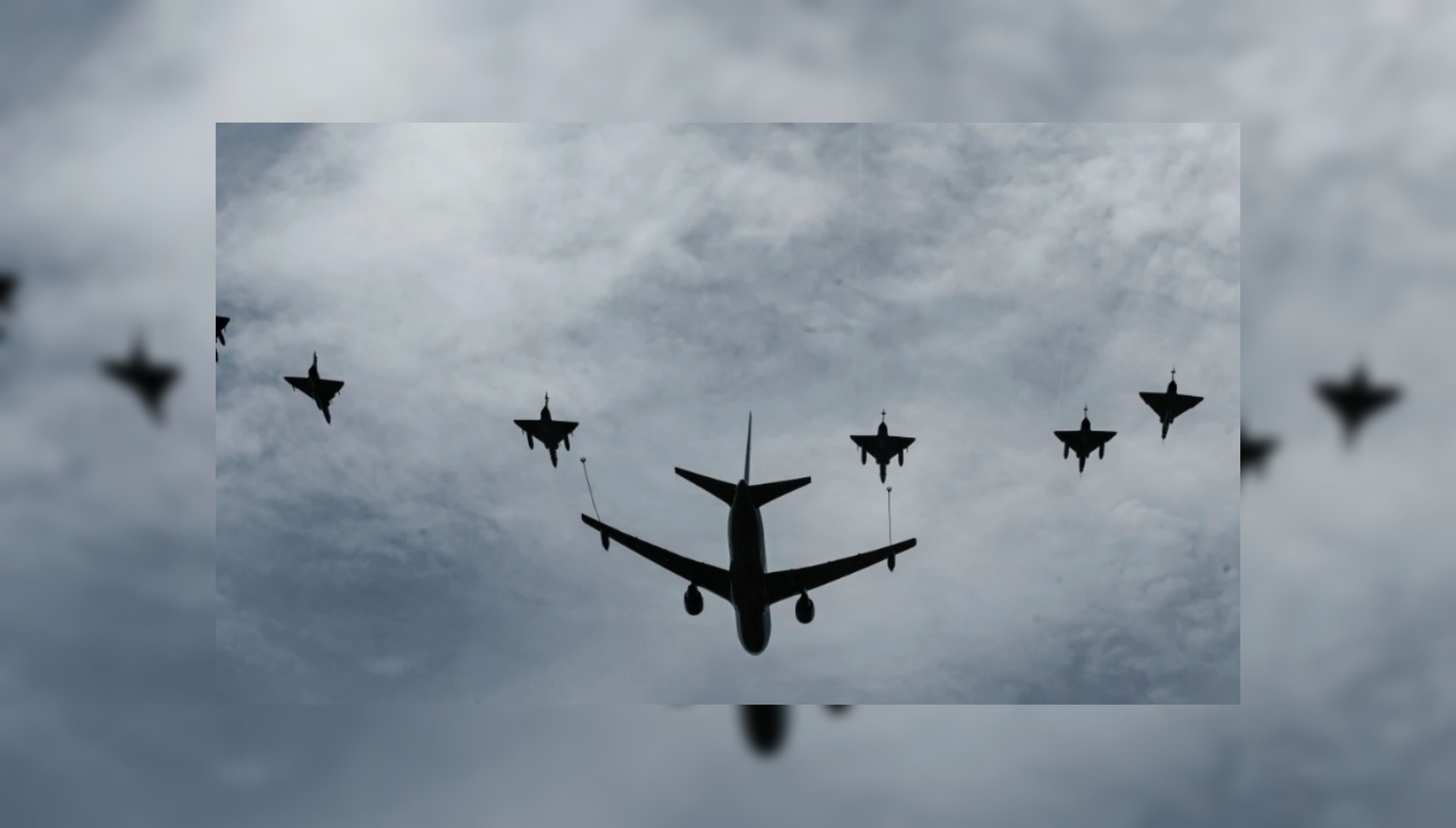 طائرات قطر والسعودية وإسرائيل ترافق قاذفات القنابل الأمريكية في الشرق الأوسط