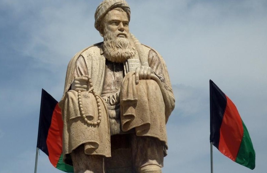 أفغانستان تمثال الزعيم الشيعي عبدالعلي مزاري 