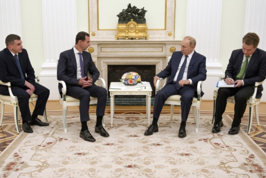 القمة السورية الروسية في موسكو